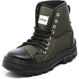 Men's Original Combat Army Boot Oil Stain Water Resistant Extra Cushion Inner Sole Trekking Riding Shoes