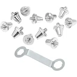 Enakshi (LABEL) Creations 12X Football Boot Spikes Durable Replacement Spikes for Competition Training 13Mm 15MmSporting Goods|Outdoor Sports|Track & Field