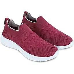 Womens Classy Slip-On Lightweight Sports Shoes | Breathable Mesh | Sneakers with Cushioned Insole for Casual, Walking |Athletic Comfort