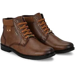 DELIGHT Casual Boots ll Synthetic Leather Boots For Casual Wear