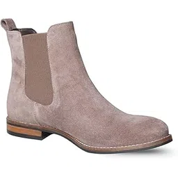 Women's Leather Boots | Stylish Slip-On Design with Cushioned Insole | Durable, Comfortable & Trendy for Casual Wear