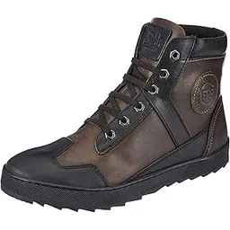 Ascendre Boots Black & Olive