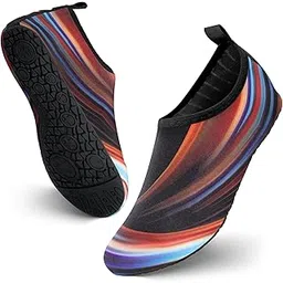 Water Shoes for Women Men Kids, Barefoot Quick-Dry Aqua Water Socks Slip-on Swim Beach Shoes for Snorkeling Surfing Kayaking Beach Walking Yoga -Blade