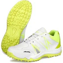 Smash Cricket Shoes for Men | Rubber Phylon Sole | Lightweight & Durable Cricket Studs for All Surfaces