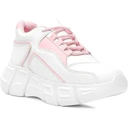 Women & Girls White Casual Sports Shoes Sneakers - 36 EU