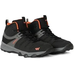 mens 52064clivton 2 Bootblack_orng Hiking Shoe