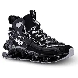 Alpha Predator Sneakers | Sturdy Sole and Breathable Upper: Outdoor Lace-Up Shoes for Men