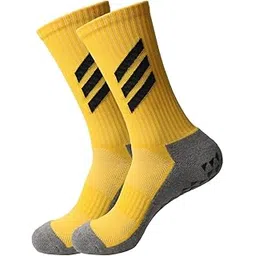 Soccer So s for Men Women Anti-Slip Sports So s Thi en Athletic Grips So s for Football Basketball Running Sports