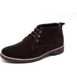 Men's Suede Leather High Ankle Chukka Boots