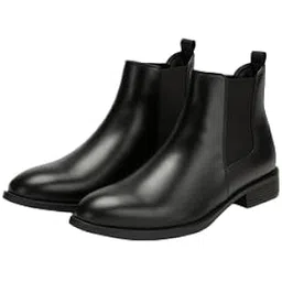 Presents Premium Leather Shoes Versatile Elegance | High Ankle Boot| Comfortable Formal Office & Casual Wear Shoes | Soft Cushioned Insole & Slip-Resistance For Men's & Boys