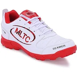 Sports Cricket Shoes for Men, Dynamic Running Shoes, Lightweight, Breathable, Authentic Running Shoe (SP-102-RED-10)