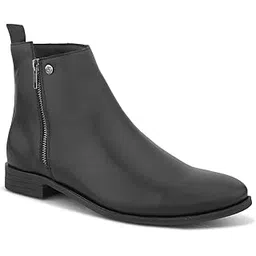 Men Faux Leather Casual Chelsea Boots