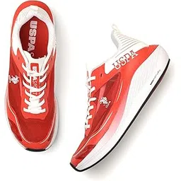 Men Lace Up Running Shoes