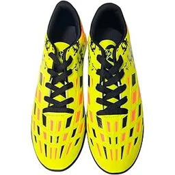 Sports Cleats | Comfortable and Lightweight | Sports and Athletic Footwear with Synthetic Leather Having TPR Rubberized Sole Football/Soccer Stud Shoes | (Color : Green & Black) (Size: 9)