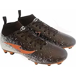 CR7-JJ Ronaldo Ankle PU Soccer/Football Shoes for Men by Flying High India