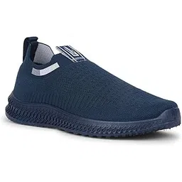 Force10 ROKKY-4 Non-Lacing Walking Shoes for Men with PVC Sole| Suitable for Jogging, Workout, Gym & Outdoor Activity | Stylish, Lightweight & Comfortable Footbed | Sports Footwear