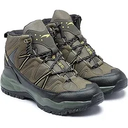 ASIAN Men's Everest-21 Sports Trekking & Hiking,Walking Hi-Neck Shoes with Rubber Outsole & Memory Foam Insole Lace-Up Shoes for Men's & Boy's