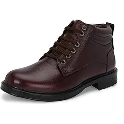 Men's Genuine Leather Ankle Formal lace Up Formal Boots