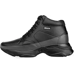 Men's 3 Inch Hidden Height Increasing Casual Sneaker Laceup and Light Weight Outdoor Boot.