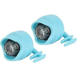Sport Shoes Lamp, Easy to Fix 2PCS Lightweight Mini Shoe Headlights Wear Resistant for Night Walking Fishing (Blue)