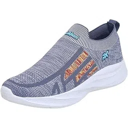 Men's Sports Shoes with Supreme Comfort Cushioned Insole| Running Walking, Gym Training Jogging Athletics| Comfortable & Stylish| Casual & Lightweight |Slip-On Sneaker Gent's Boy's