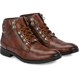 AUSTIN Casual Mid-Ankle Synthetic leather Boots For Men