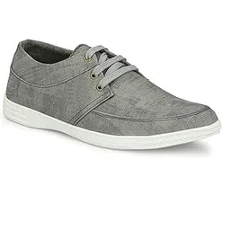 LEE Greem Men's Comfortable & Smart Canvas Lace Up Running Walking Casual Canvas Shoes Sneakers