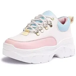 High Heel Casual Sneakers for Women