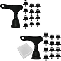 SECRET DESIRE 12Pcs Track Shoes Spikes Portable For Athletic Sneakers Competition Training No Storage Box