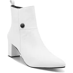 Black Block heel ankle boots