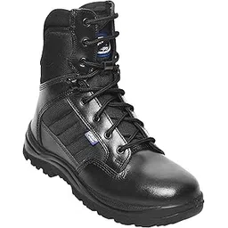 Allen Cooper Military and Tactical Boot AC 1097 with Full Grain Drum Dyed Leather, ISI Marked for IS:15298 Part-4, Size 6 UK/INDIA