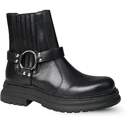 Women's Leather Chelsea Boots | Stylish Design with Cushioned Insole | Durable, Comfortable & Trendy for Casual Wear