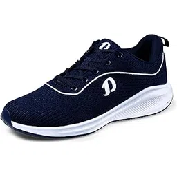 Mens Running Shoe with Memory Foam Insole & Ultrasoft Outsole|Sports,Gym,Training,Walking,Jogging,Casual,Athletics|Lightweight|Comfortable|Slipon Sneaker Lace-Up Gents Boys D-2009