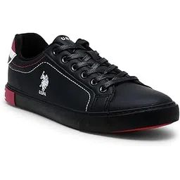 USPA|Rojas 4.0|Black Stylish Casual Sneaker Shoes for Man