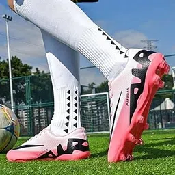 SAI INDER KALA Comfortable Non-Slip Soccer Shoes for Men - Indoor & Outdoor Football Boots with Superior Grip