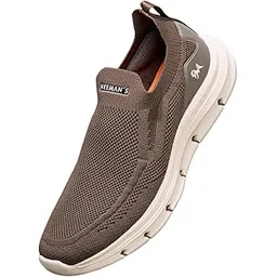 Breathe Ease Casual Slip Ons for Men | Cushioned, Lightweight EVA Sole & Airy Mesh Upper