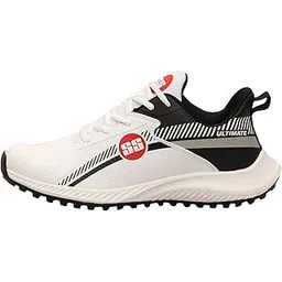 Ultimate Cricket Shoes, Black/Silver