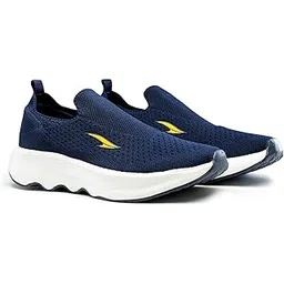 ASIAN Men Wind PRO-08 Casual Wear and Walking Shoes Without Laces for Men & Boys with Upper Mesh Fabric – Lightweight, Comfortable, Breathable, and Perfect for Walking and Daily Use