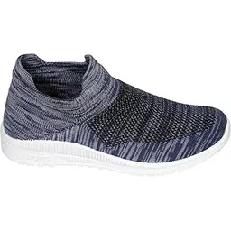 Women's Casual Walking Shoes | Breathable Woven Style | EVA Cushioning | PVC Sole Durability | Ideal for Daily Use | Blue, Sizes 4 to 8SHPML_27_Blue-Parent