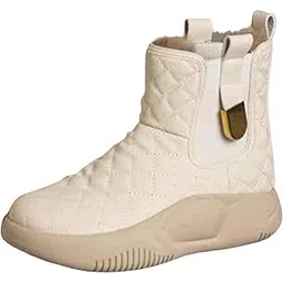 MERISHOPP Women's Winter Snow Boots Warm Lined Anti Skid for Fishing Trekking Hiker 38 Beige