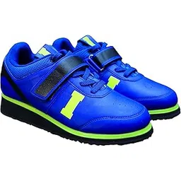 Assert™ Weightlifting Shoes for Men & Women – Squat, Deadlift & Powerlifting Shoes with Raised Heel, Stable Sole & Velcro-Strap Support – Gym & Crossfit Training Footwear