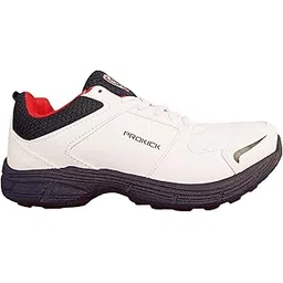 Prokick Challenger Cricket Shoe, White/Navy/Red