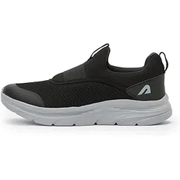 Walking Shoes for Men Slip On Shoe for Men Cushion Shoes Without Laces for Mens Jogging Shoe for Man Regular Wear Without Lace Slip Ons Black 9