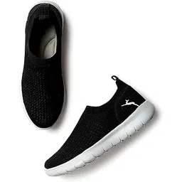 Women's Lightweight Athleisure Knitted Active Wear Slip-On Sneaker Shoes for Sports, Athletics and Walking