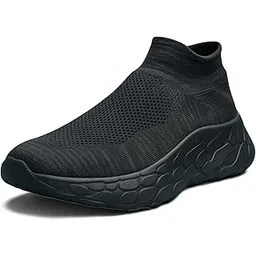 Walking Shoes for Men Height Increasing Sports Shoes Ultra Grip Soft Sole Gym Shoes Workout Lightweight Running Shoes for Men