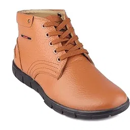 Genuine Leather Casual Boots for Men | Rugged & Stylish Everyday Footwear | RC3508