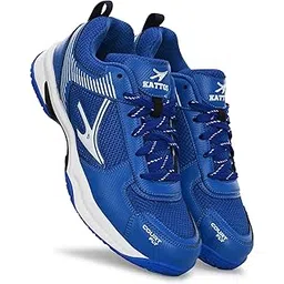 COURTFLY Royal Blue PRO Badminton and Indoor Sports Shoes for Men