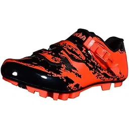 BNF® Women Men Mountain Cycling Shoes MTB Bicycle Bike Shoe Fit 2 Bolt Cleats 44-Sporting Goods-Cycling-Cycling Shoes & Shoe Covers-Men-1 Pair Road Bike Shoes (Cleats not Included)