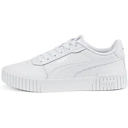 Womens Carina 2.0 White-White-Silver Sneaker - 5 UK (38584902)