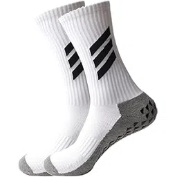 Soccer So s for Men Women Anti-Slip Sports So s Thi en Athletic Grips So s for Football Basketball Running Sports